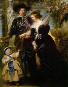 Rubens, his wife Helena Fourment, and their son Peter Paul II